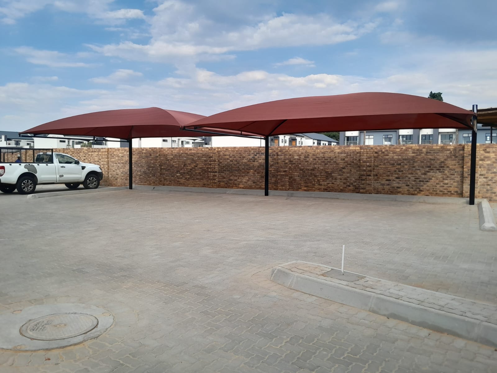 Double Shadenet Carports