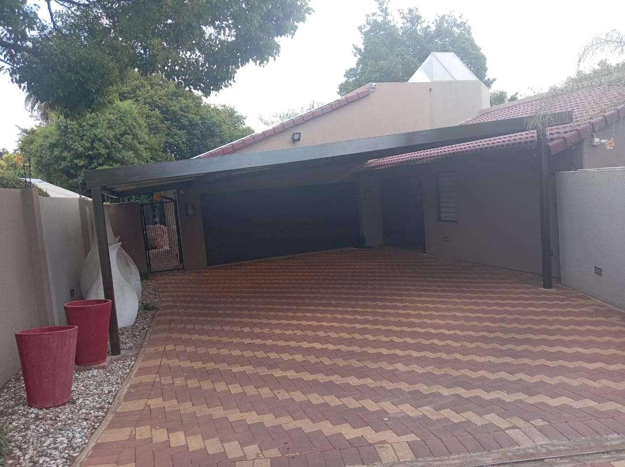 Double Steel Carport